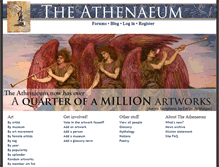 Tablet Screenshot of ns2.the-athenaeum.org